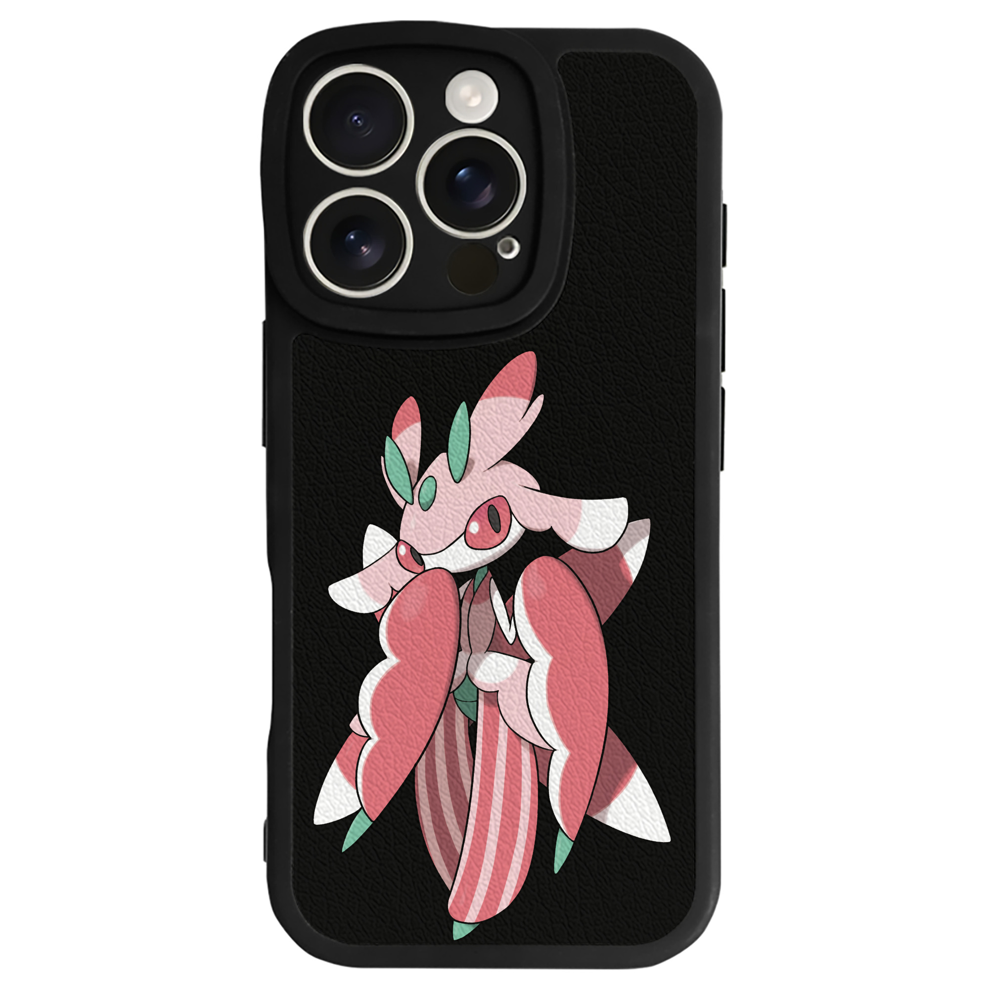 （画像用） ポケットモンスター Pokémon 【iPhone 16シリーズ対応】シリコンスマホケース（レザー調） 材質：シリコン